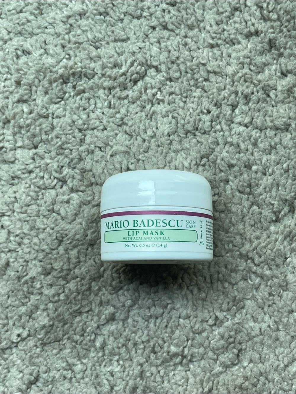 Mario Badescu Lip Mask Acai Vanilla